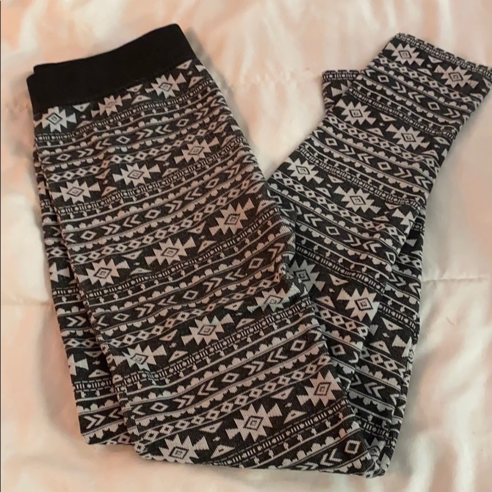 Fleece leggings